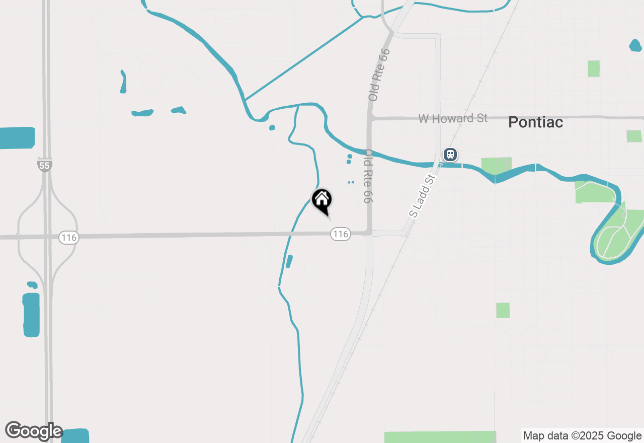 Map of 208 Carol Court #A2, Pontiac, IL 61764