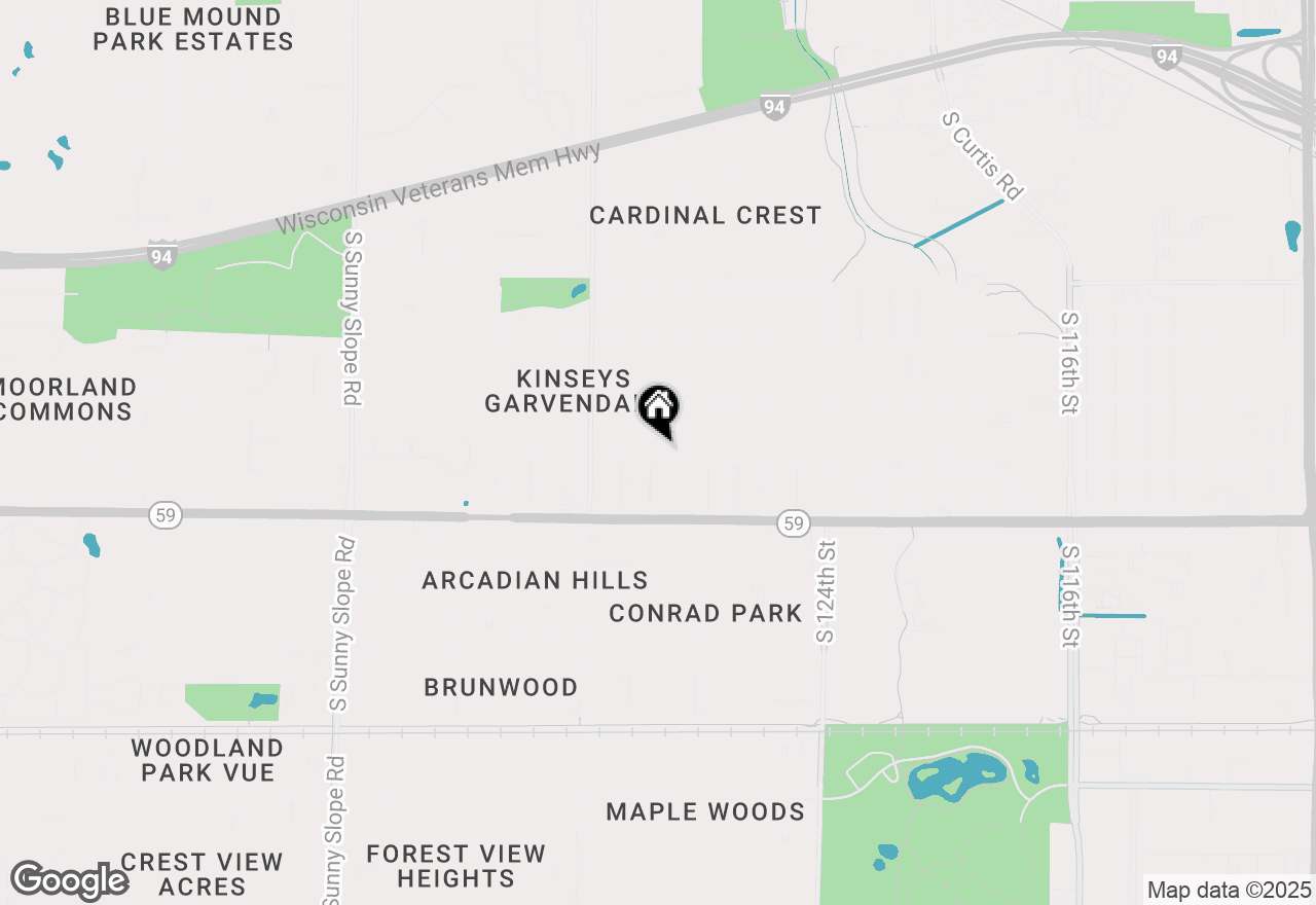 Map of 1220 Wilson Dr, Brookfield, WI 53005