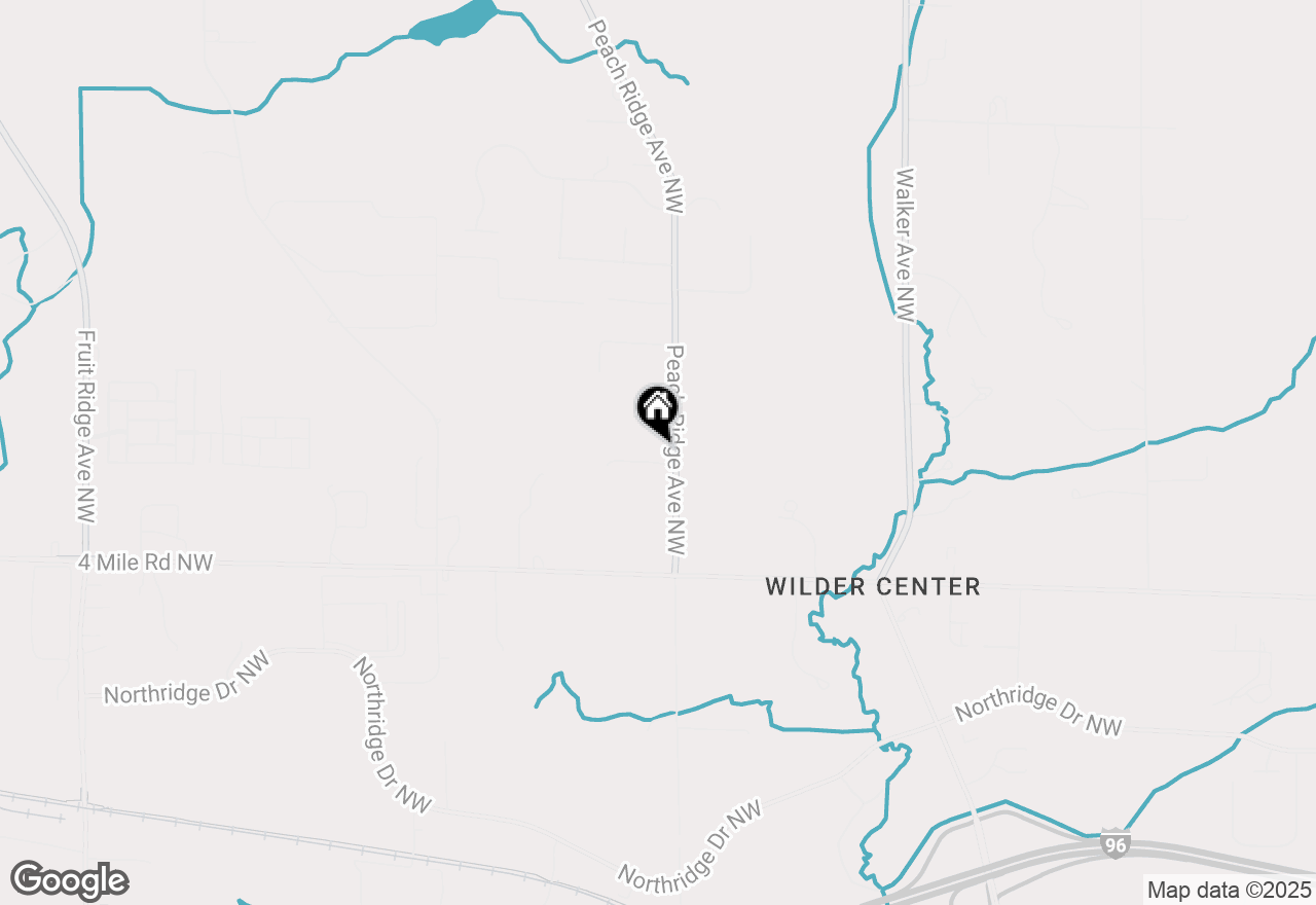 Map of 3811 Peach Ridge Avenue Nw, Grand Rapids, MI 49544