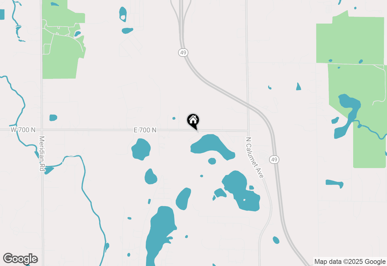 Map of 107 Weesaw Trail, Valparaiso, IN 46383