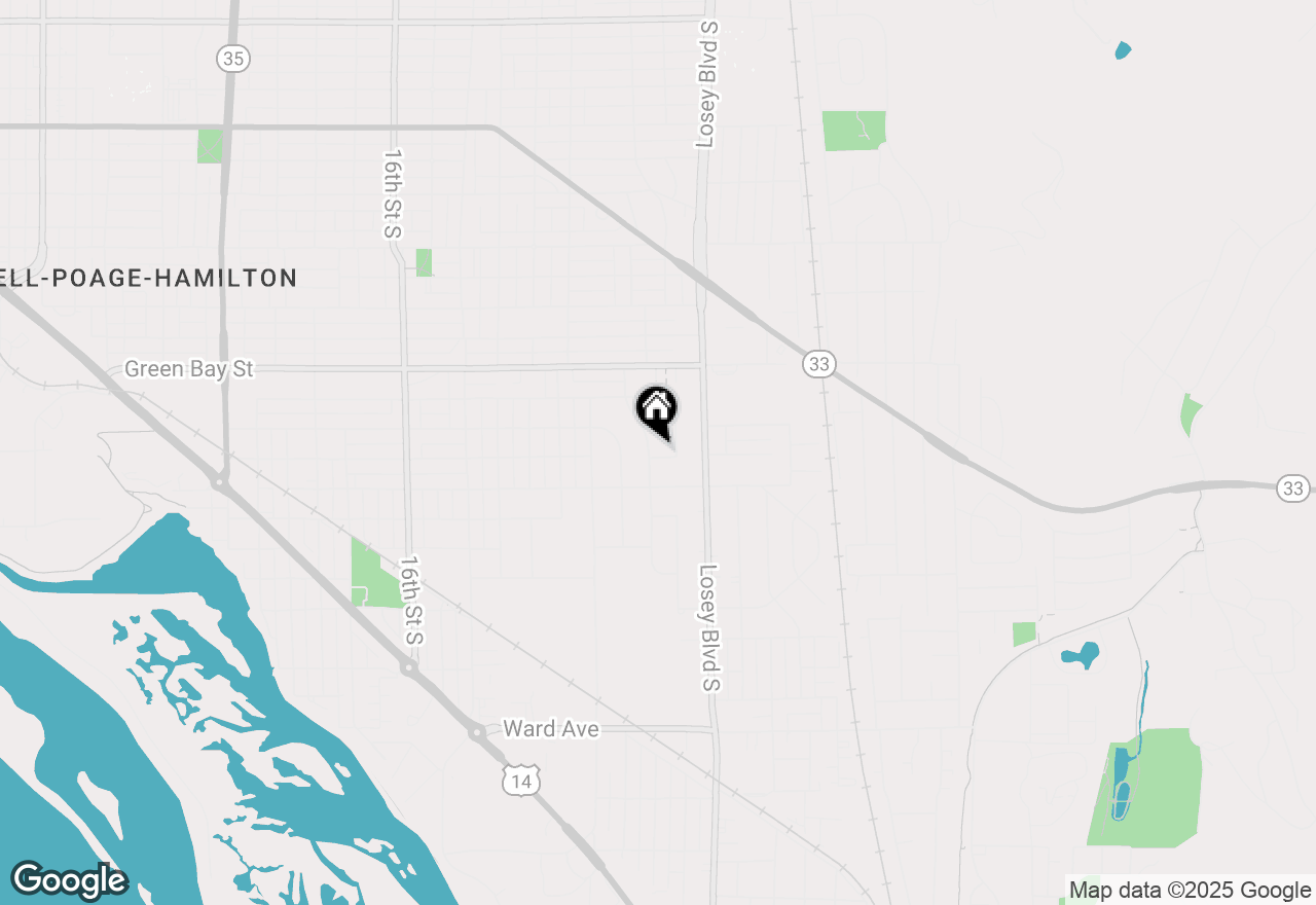 Map of 1927 22nd St S, La Crosse, WI 54601