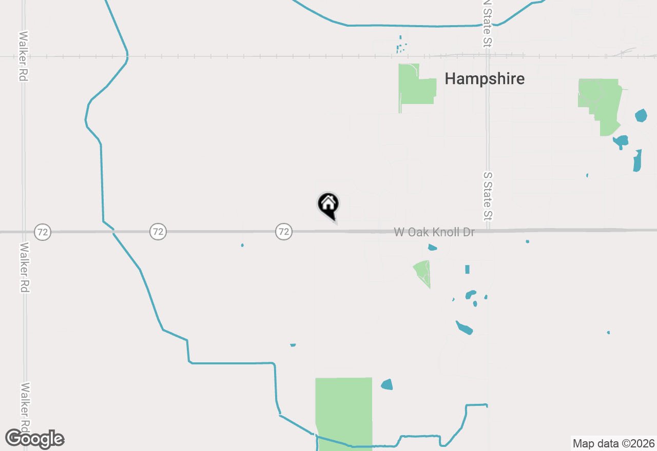 Map of 681 Hampshire Drive, Hampshire, IL 60140