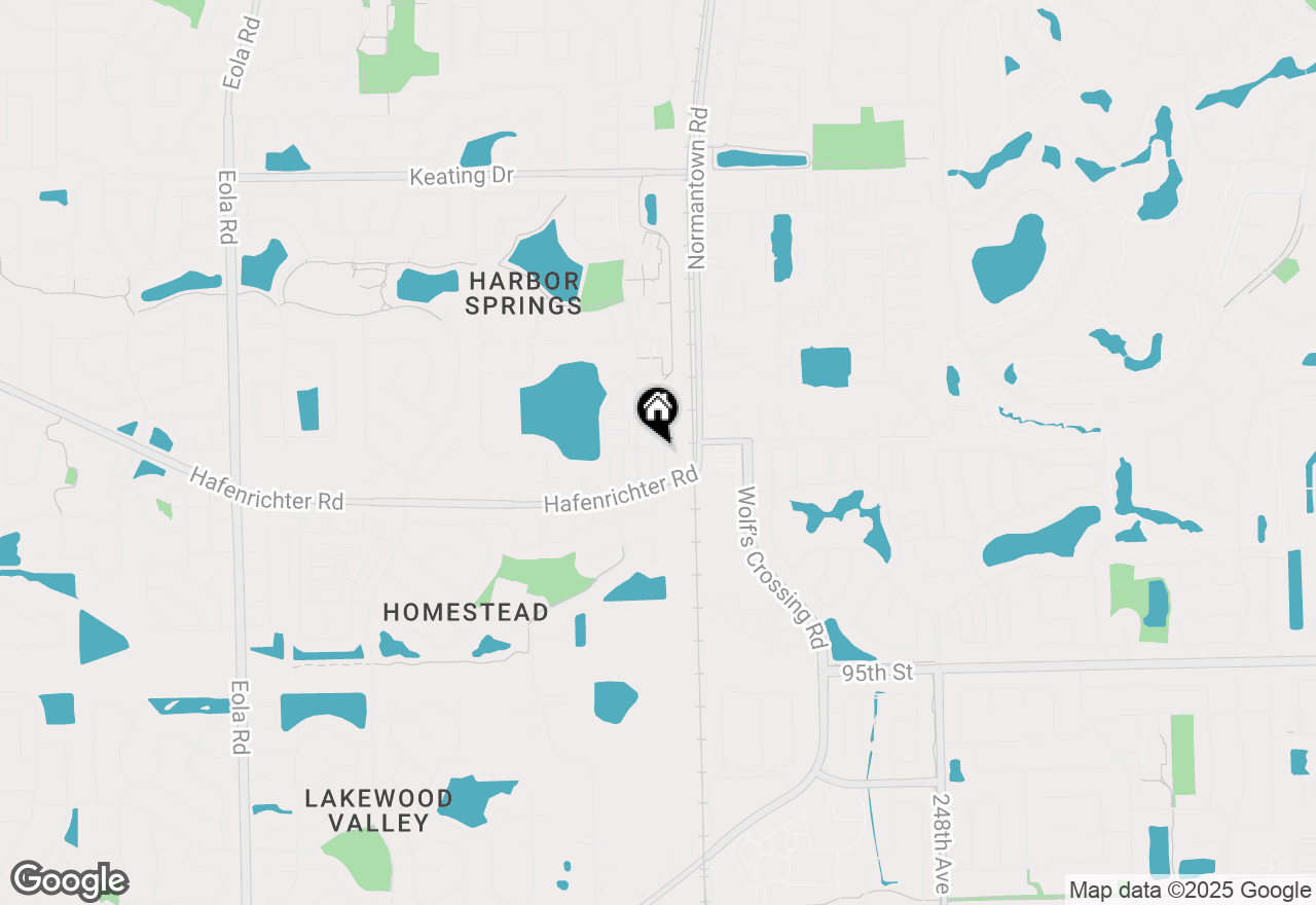 Map of 2125 Union Mill Drive, Aurora, IL 60503