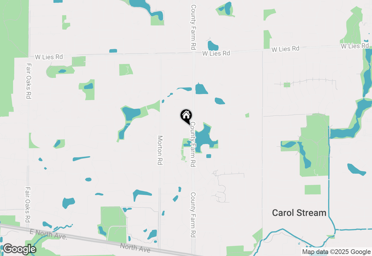 Map of 740 Cimarron Drive, Carol Stream, IL 60188