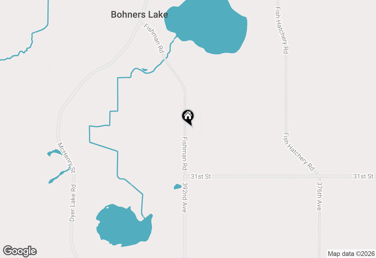 Map of Lt2 Fishman Rd, Burlington, WI 53105