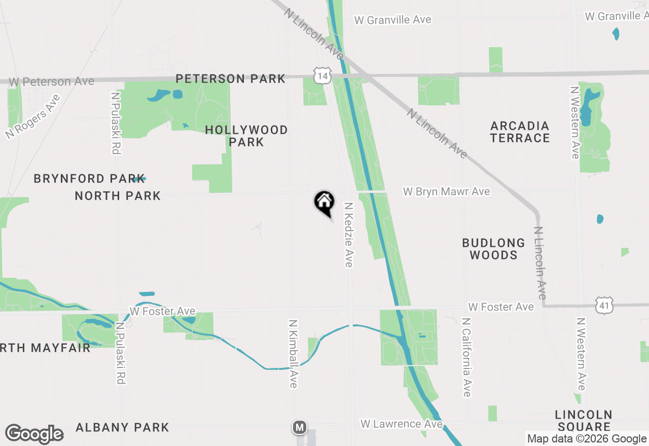 Map of 5459 N Spaulding Avenue, Chicago, IL 60625
