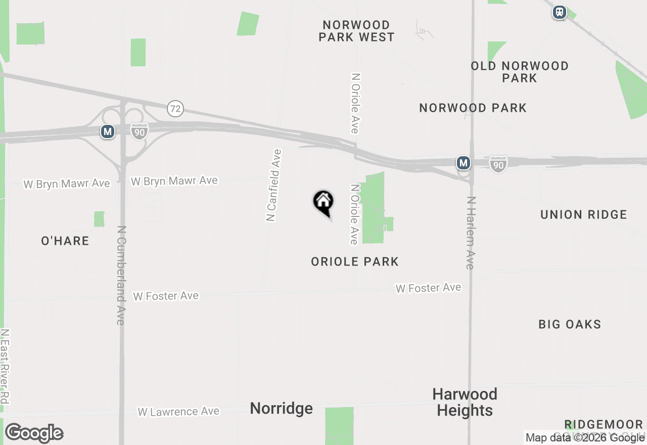 Map of 7701 W Rascher Avenue, Chicago, IL 60656