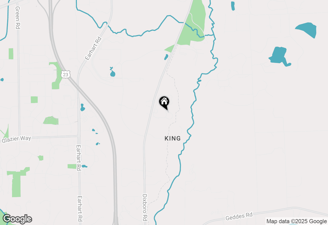 Map of 1293 Laurel View Drive, Ann Arbor, MI 48105