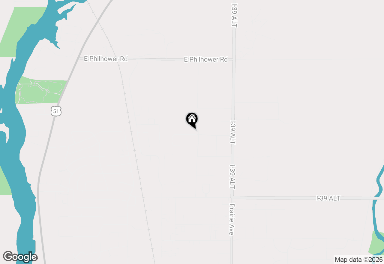 Map of 1525 E Williams Drive, Beloit, WI 53511