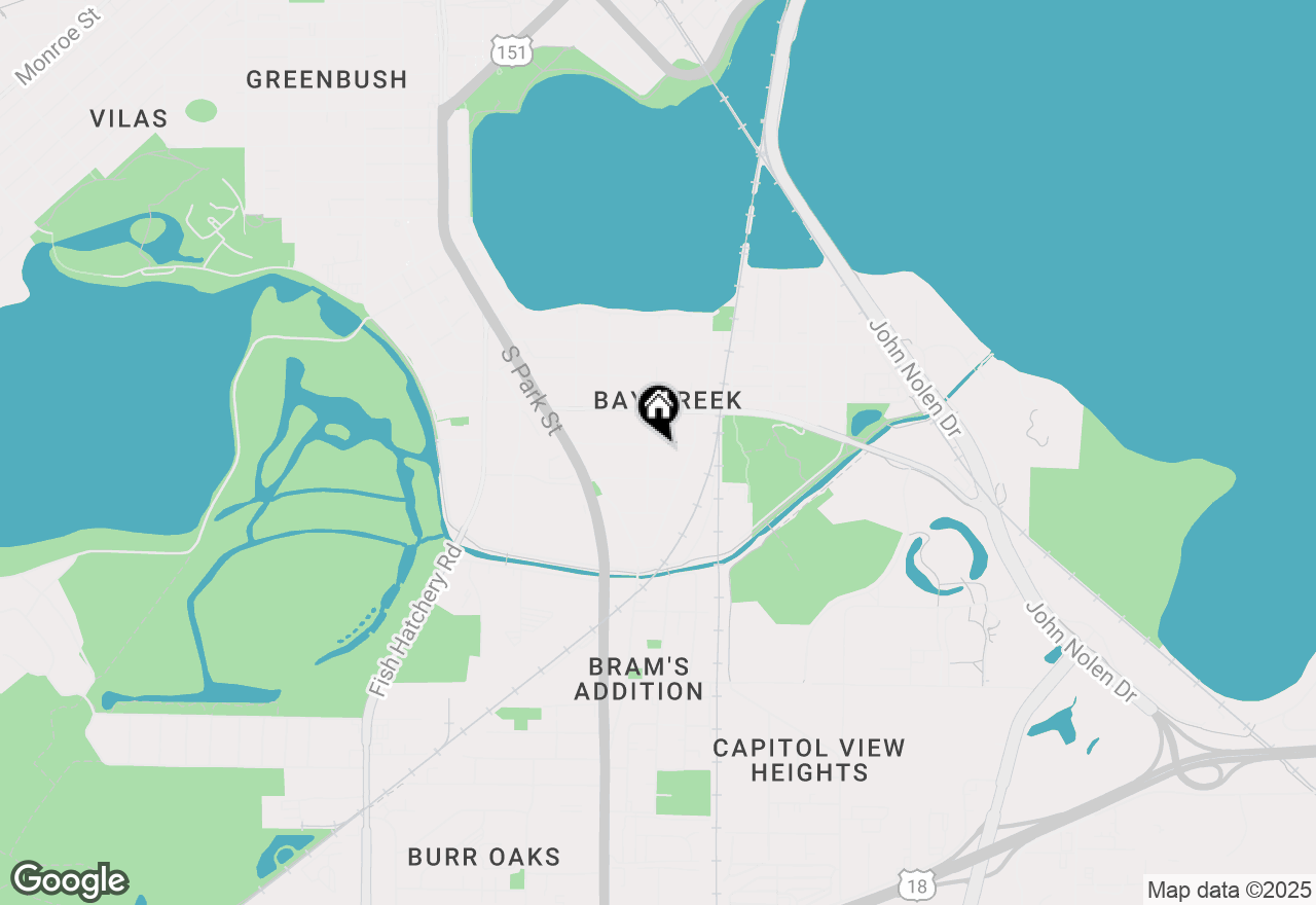 Map of 529 Spruce Street, Madison, WI 53715