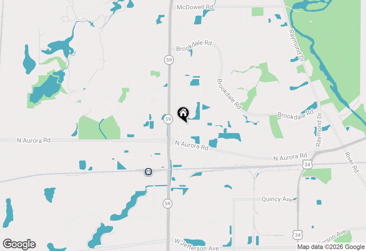 Map of 2805 Bond Circle #2805, Naperville, IL 60563