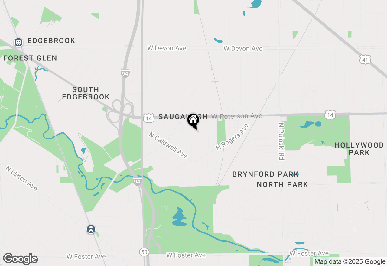 Map of 4500 W Thorndale Avenue, Chicago, IL 60646