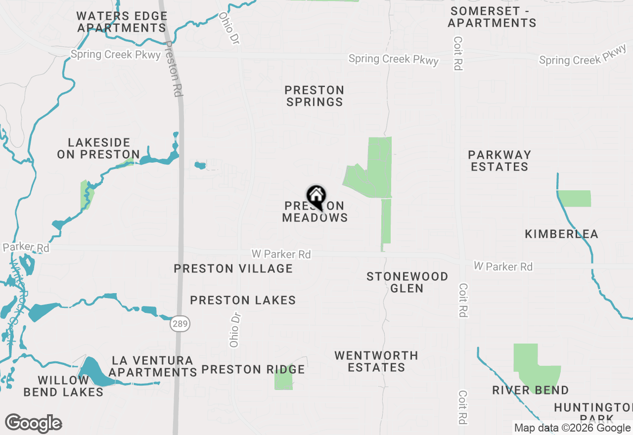 Map of 4512 Barwyn Court, Plano, TX 75093
