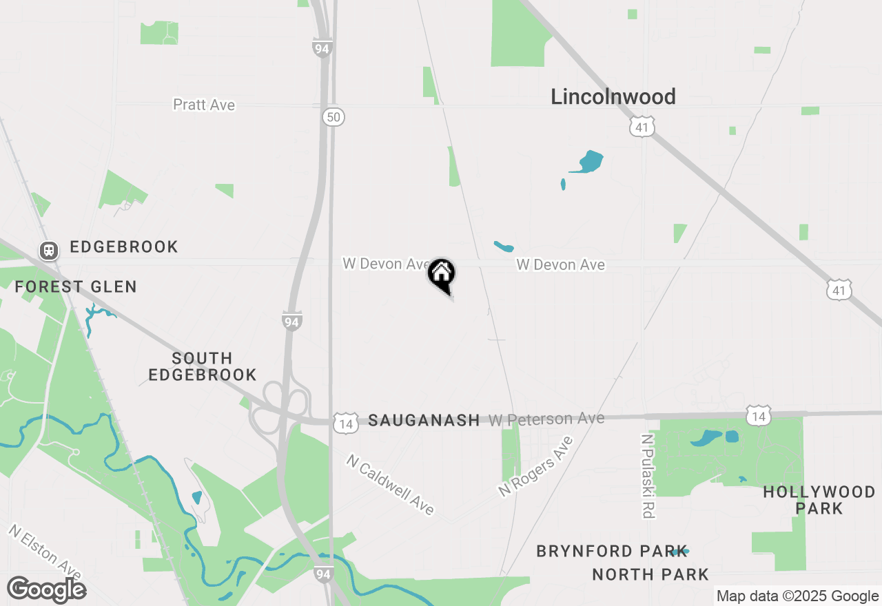 Map of 6290 N Knox Avenue, Chicago, IL 60646