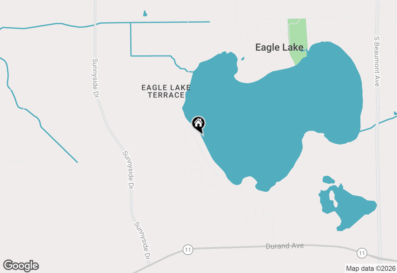 Map of 2201 Lakeshore Dr, Kansasville, WI 53139