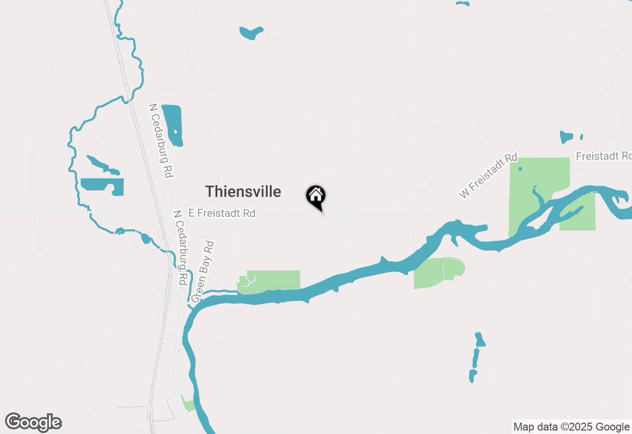 Map of 501 E Freistadt Rd, Thiensville, WI 53092