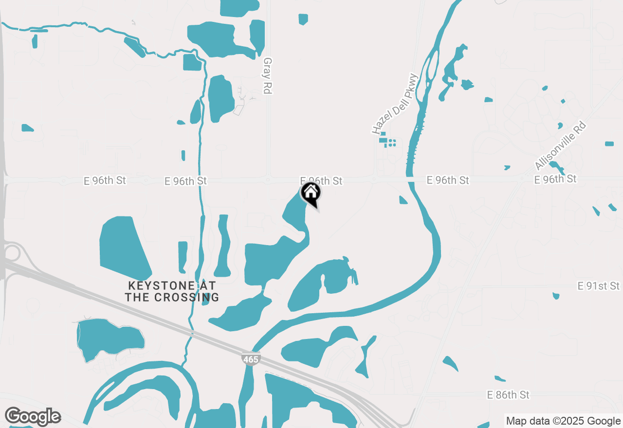 Map of 9404 Crystal River Drive, Indianapolis, IN 46240