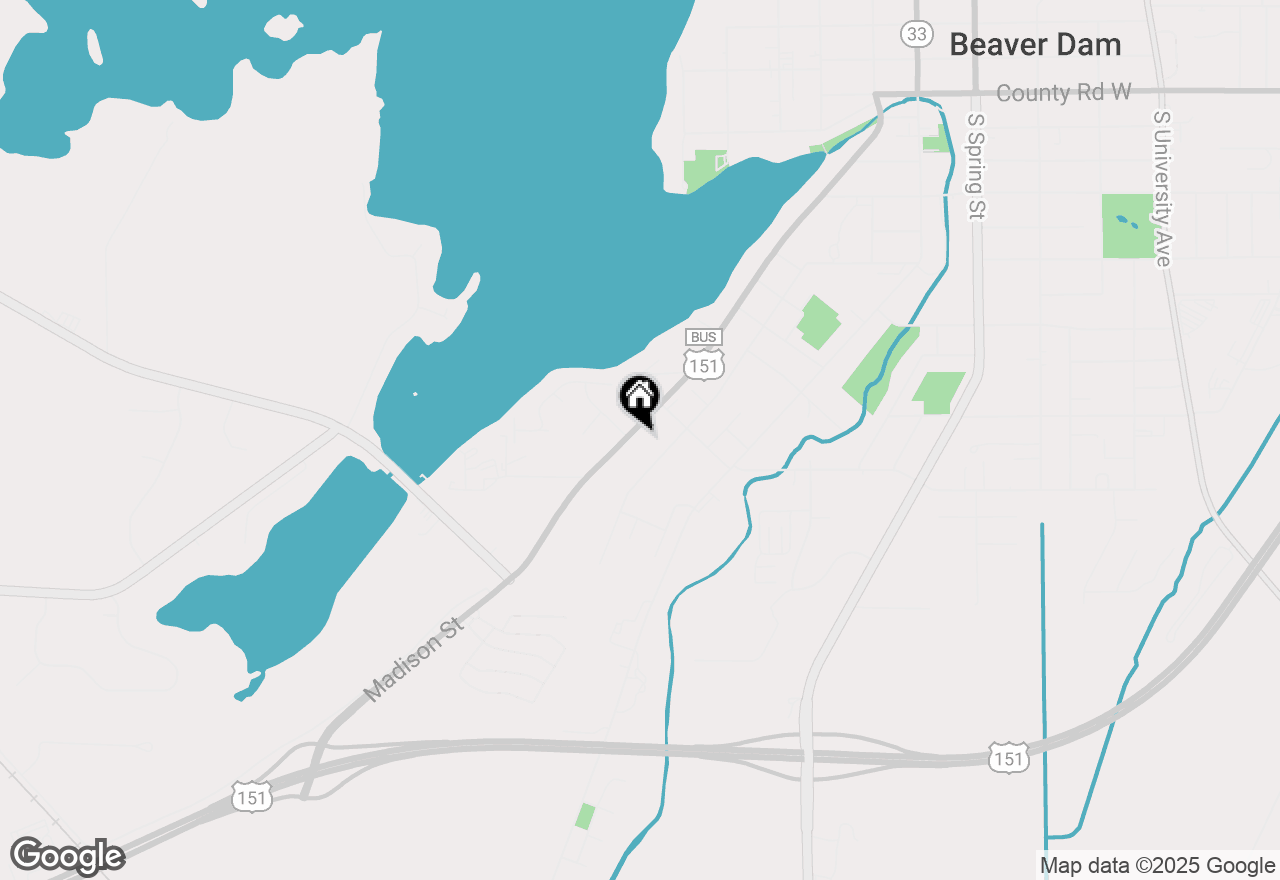 Map of 915 Madison St, Beaver Dam, WI 53916