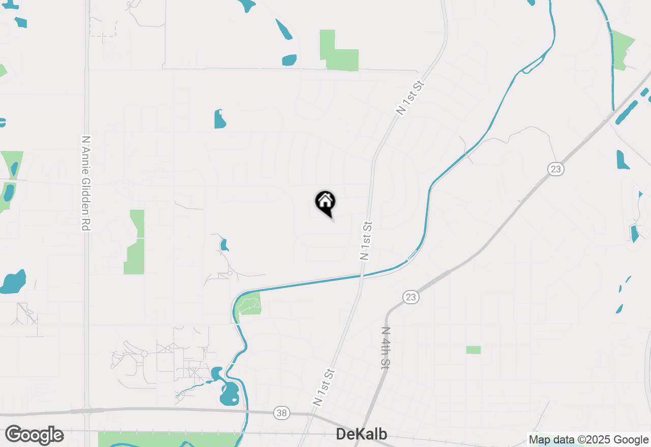 Map of 226 Windsor Drive, Dekalb, IL 60115