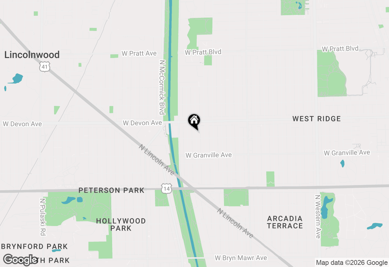 Map of 6316 N Albany Avenue, Chicago, IL 60659