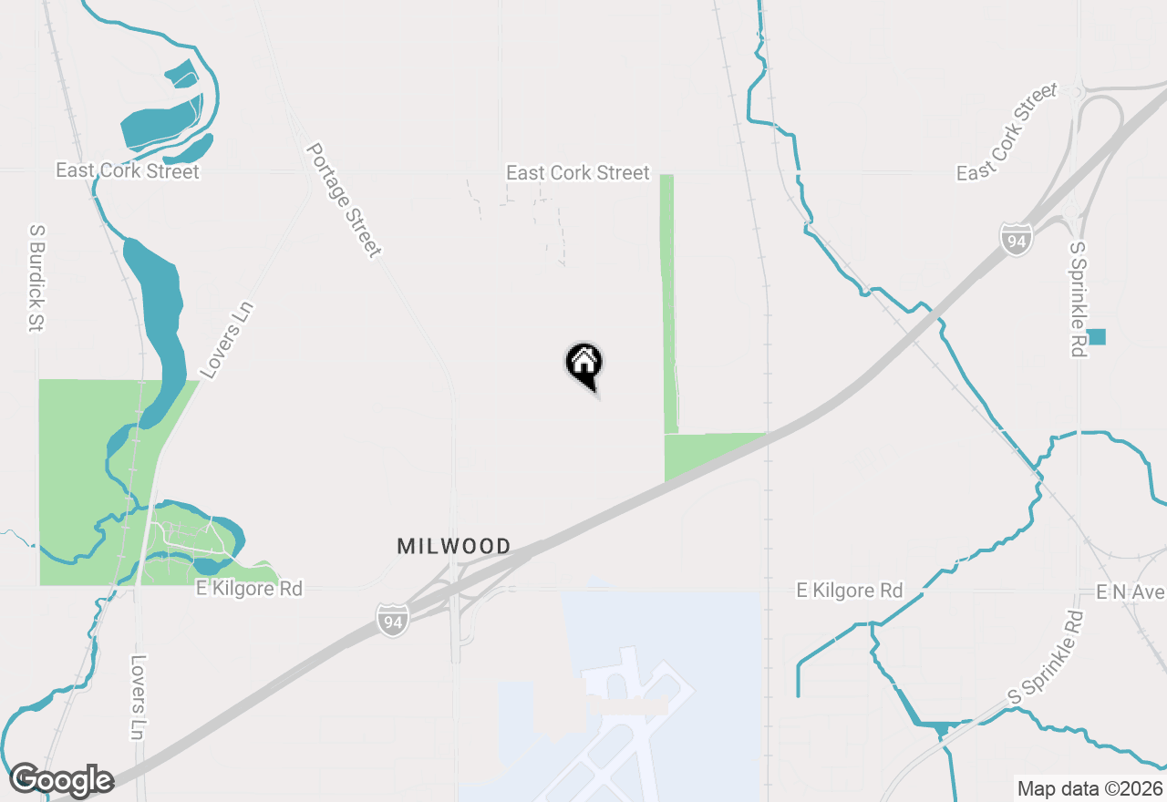 Map of 2022 Paddington Road, Kalamazoo, MI 49001
