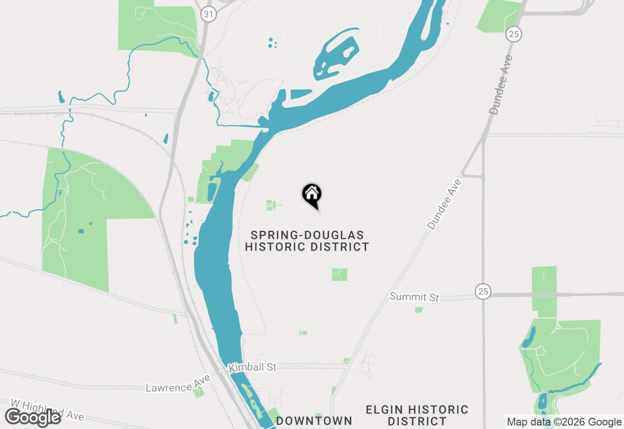 Map of 808 N Spring Street #808, Elgin, IL 60120