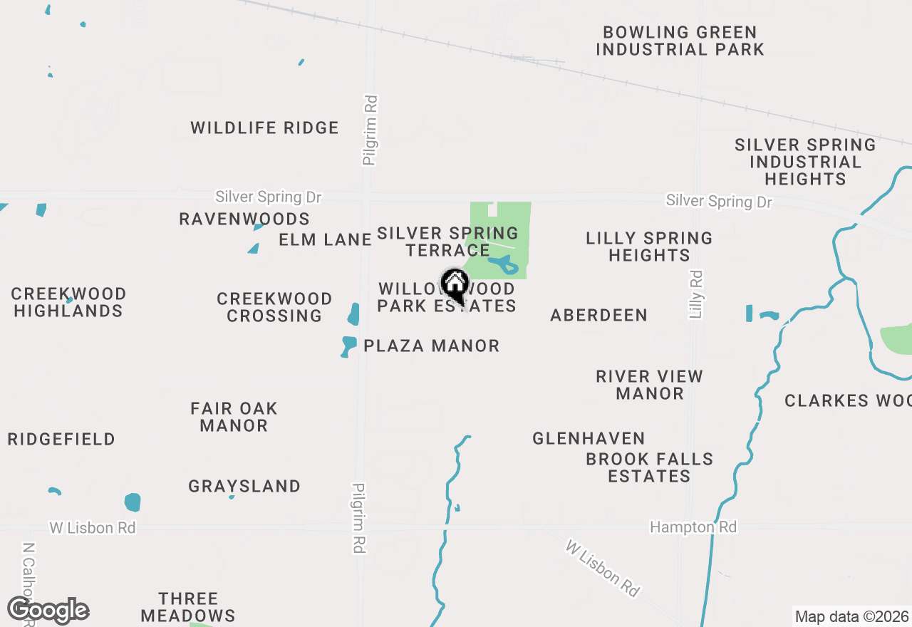 Map of N53W15161 Glenmeadow Ct, Menomonee Falls, WI 53051