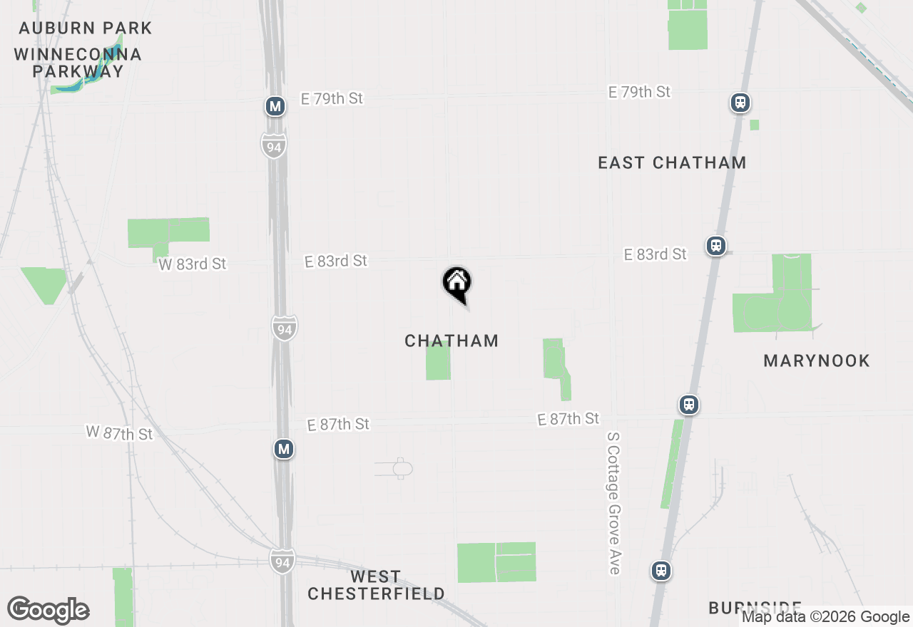 Map of 8419 S King Drive, Chicago, IL 60619