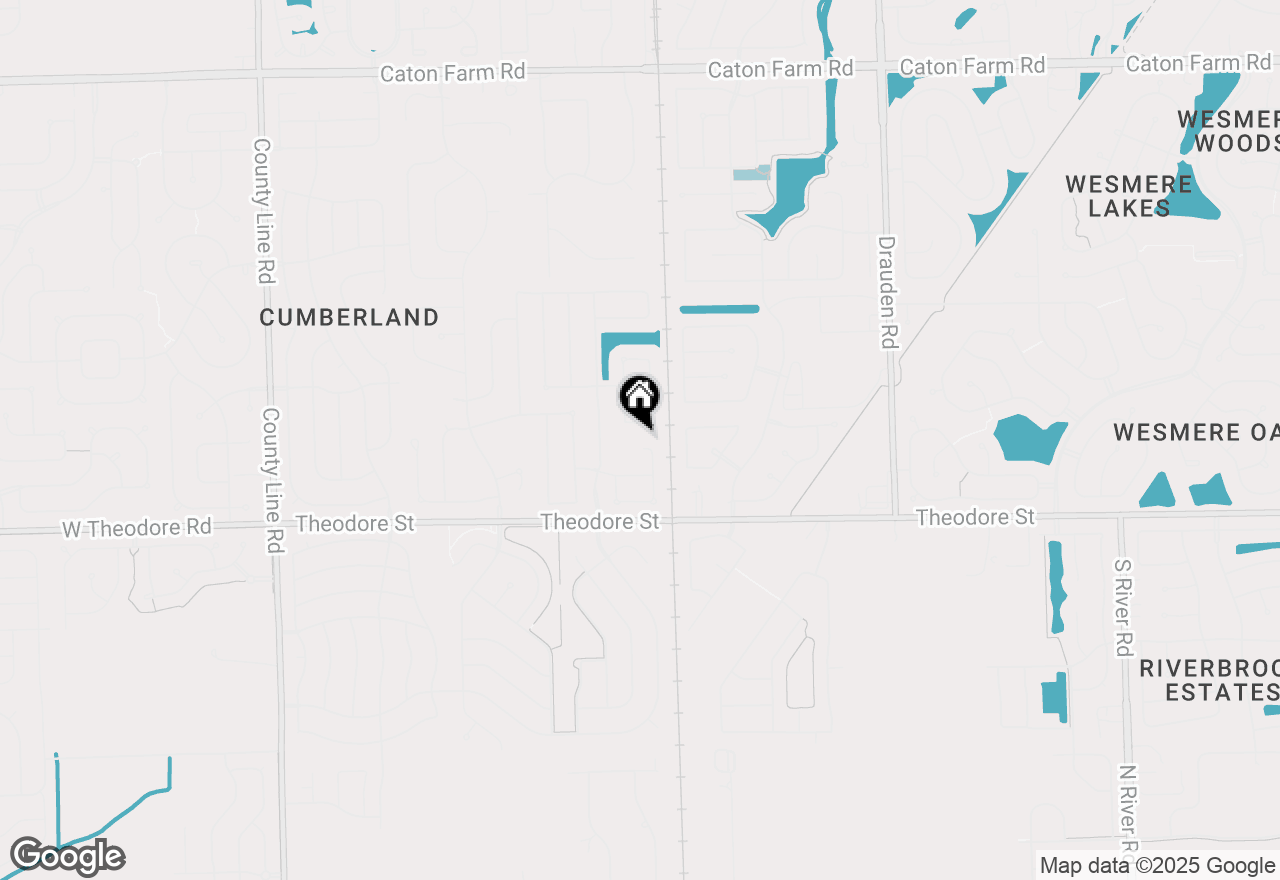 Map of 6407 Coyote Ridge Court, Plainfield, IL 60586