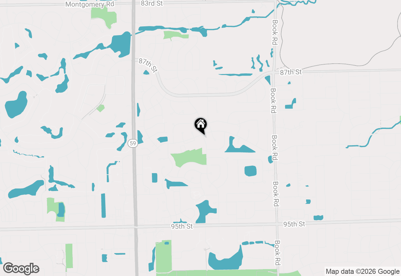 Map of 2503 Skylane Drive, Naperville, IL 60564