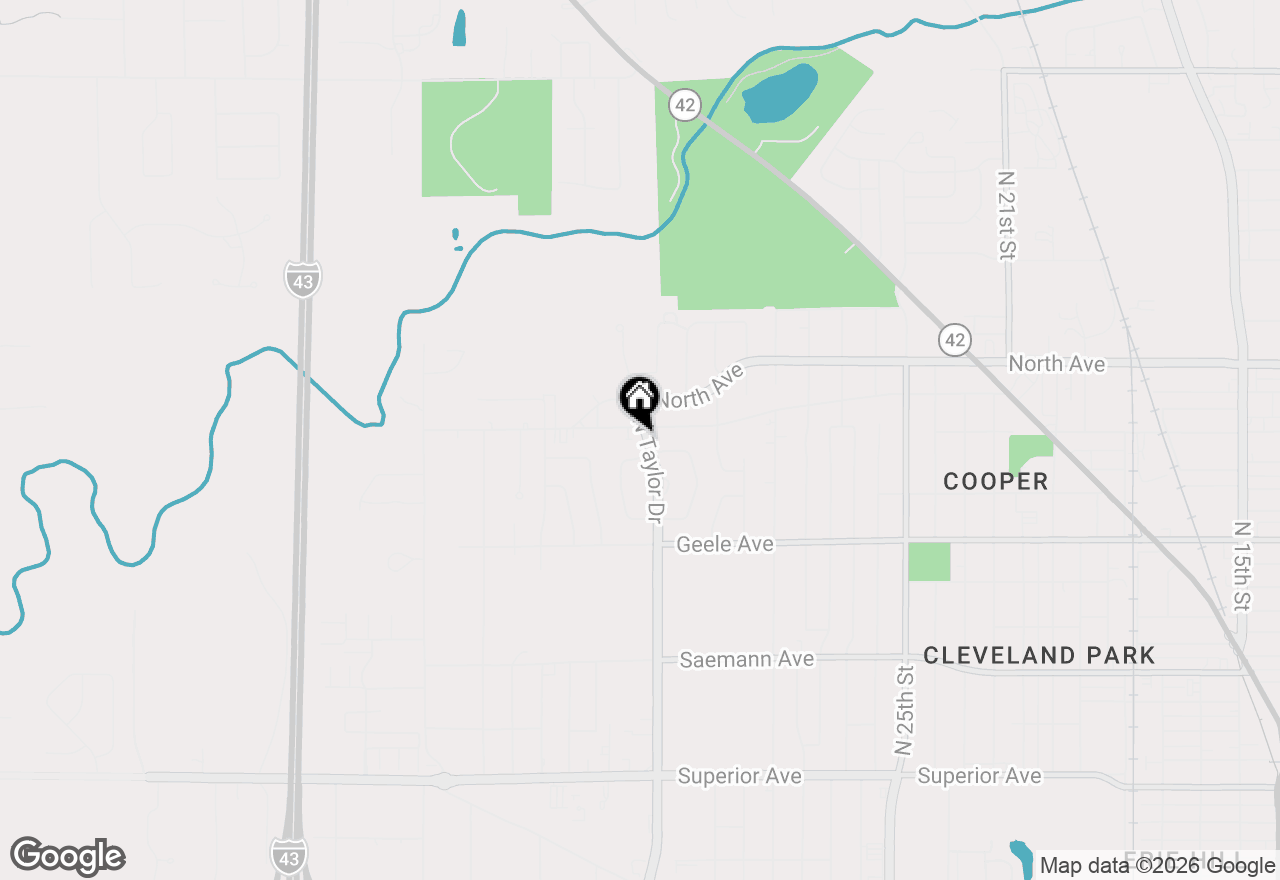 Map of 3247 Main Ave, Sheboygan, WI 53083