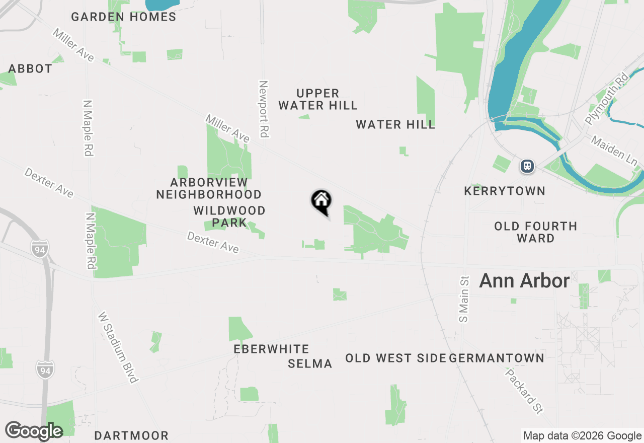 Map of 314 Mark Hannah Place, Ann Arbor, MI 48103