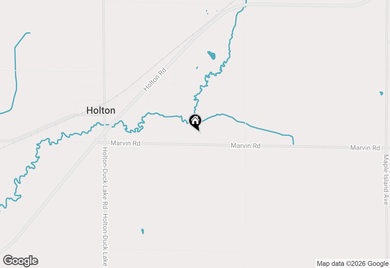 Map of 7080 Marvin Road, Holton, MI 49425