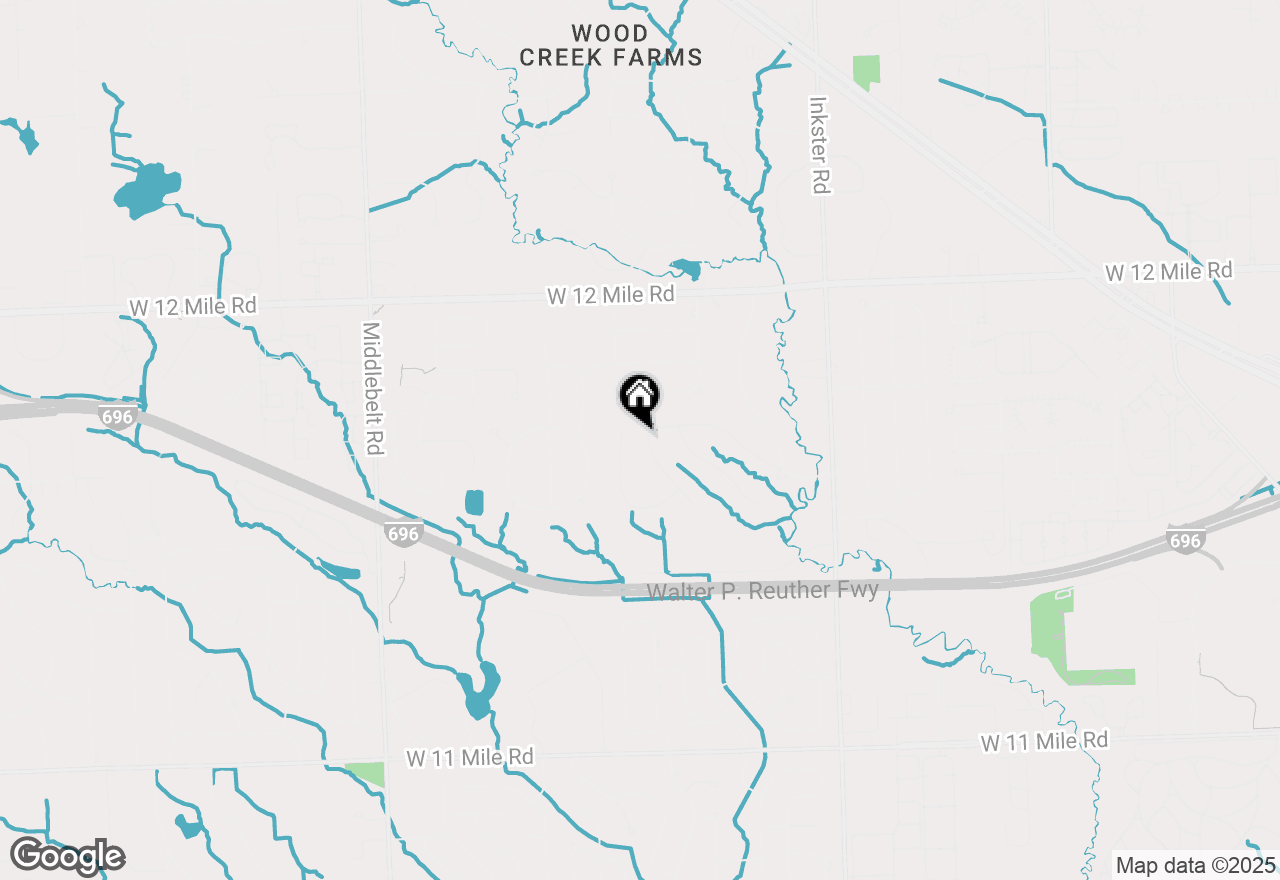 Map of 28118 Forestbrook Drive, Farmington Hills, MI 48334