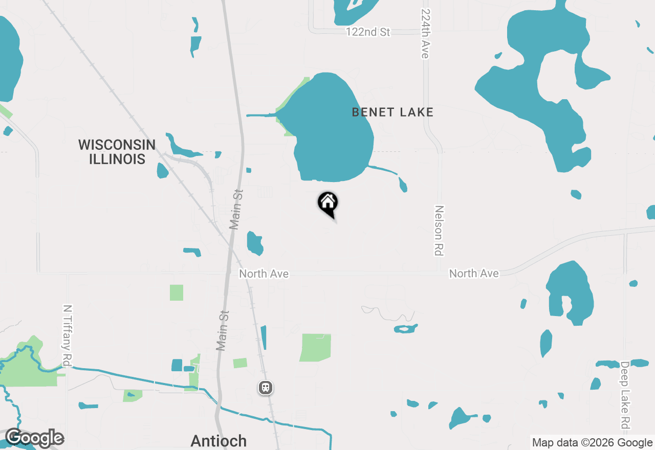 Map of 290 Oakwood Drive, Antioch, IL 60002