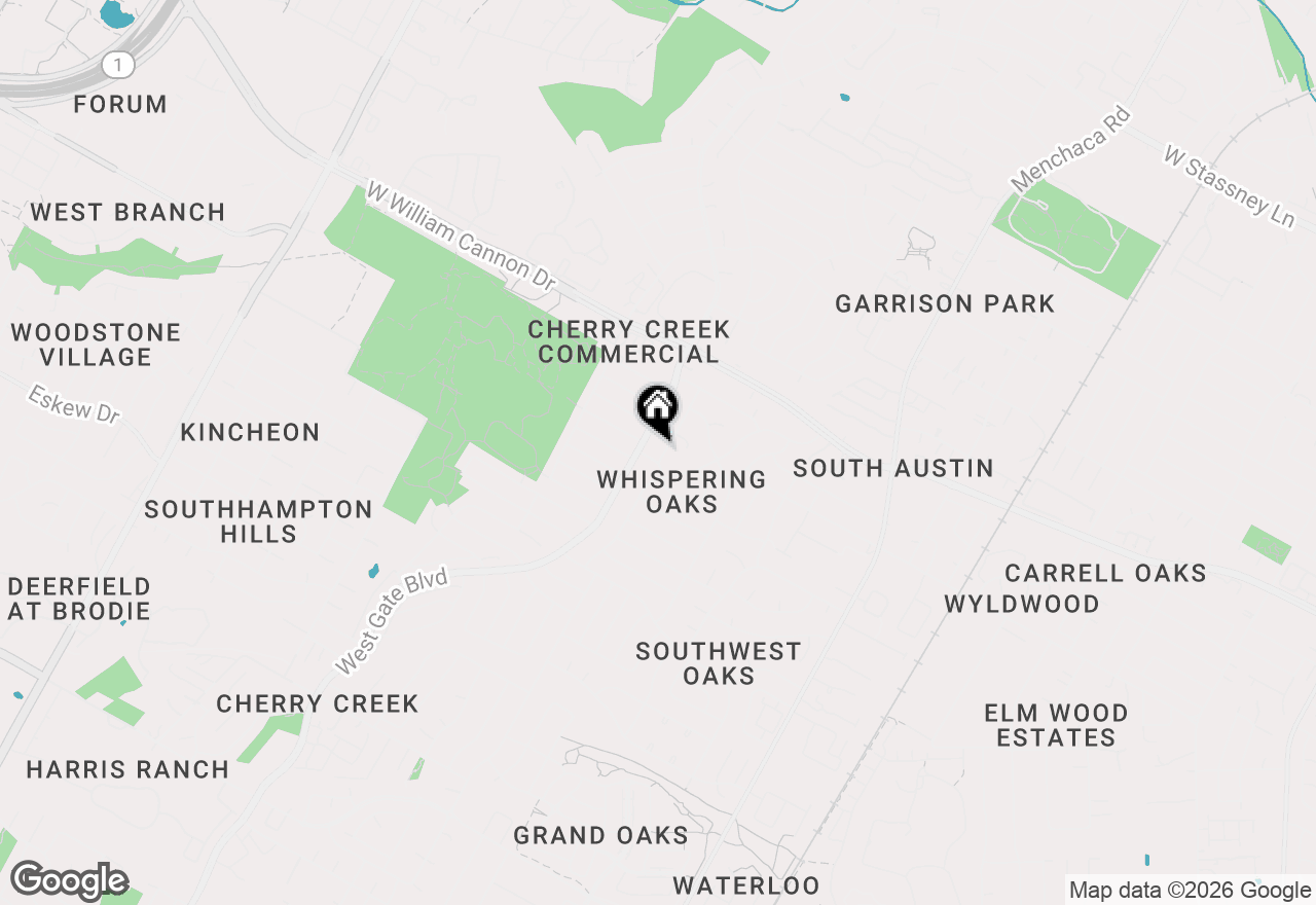 Map of 7208 Towering Oaks Dr, Austin, TX 78745