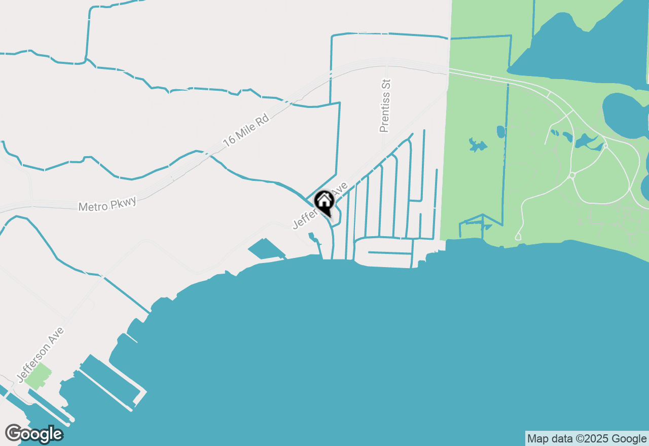 Map of 37848 Siesta Street, Harrison Township, MI 48045