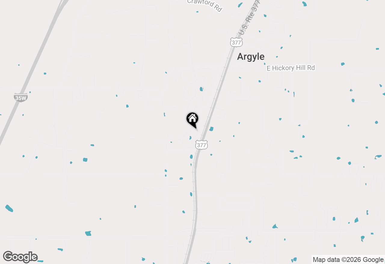 Map of 134 Craigmore Drive, Argyle, TX 76226