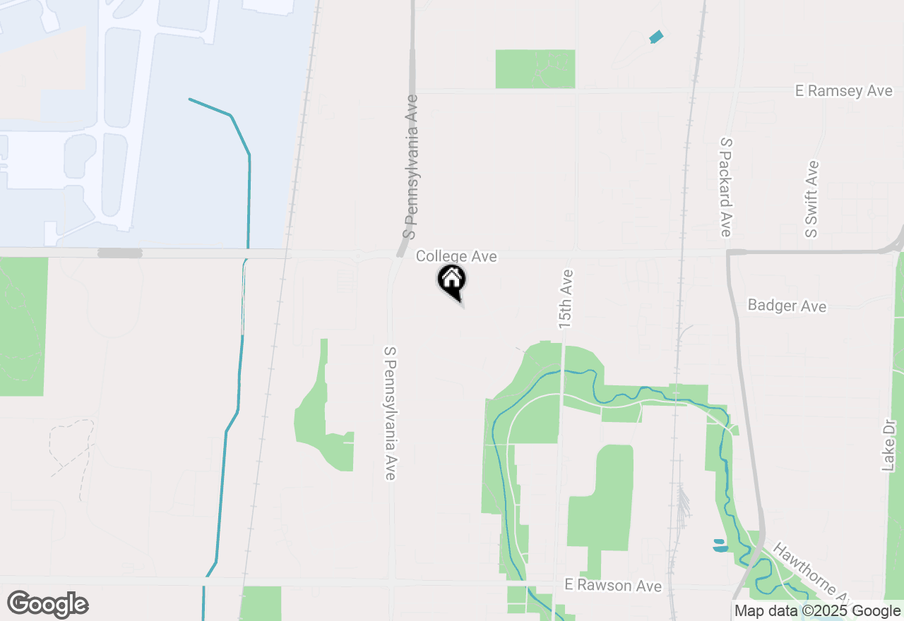 Map of 1784 Hickory St, South Milwaukee, WI 53172