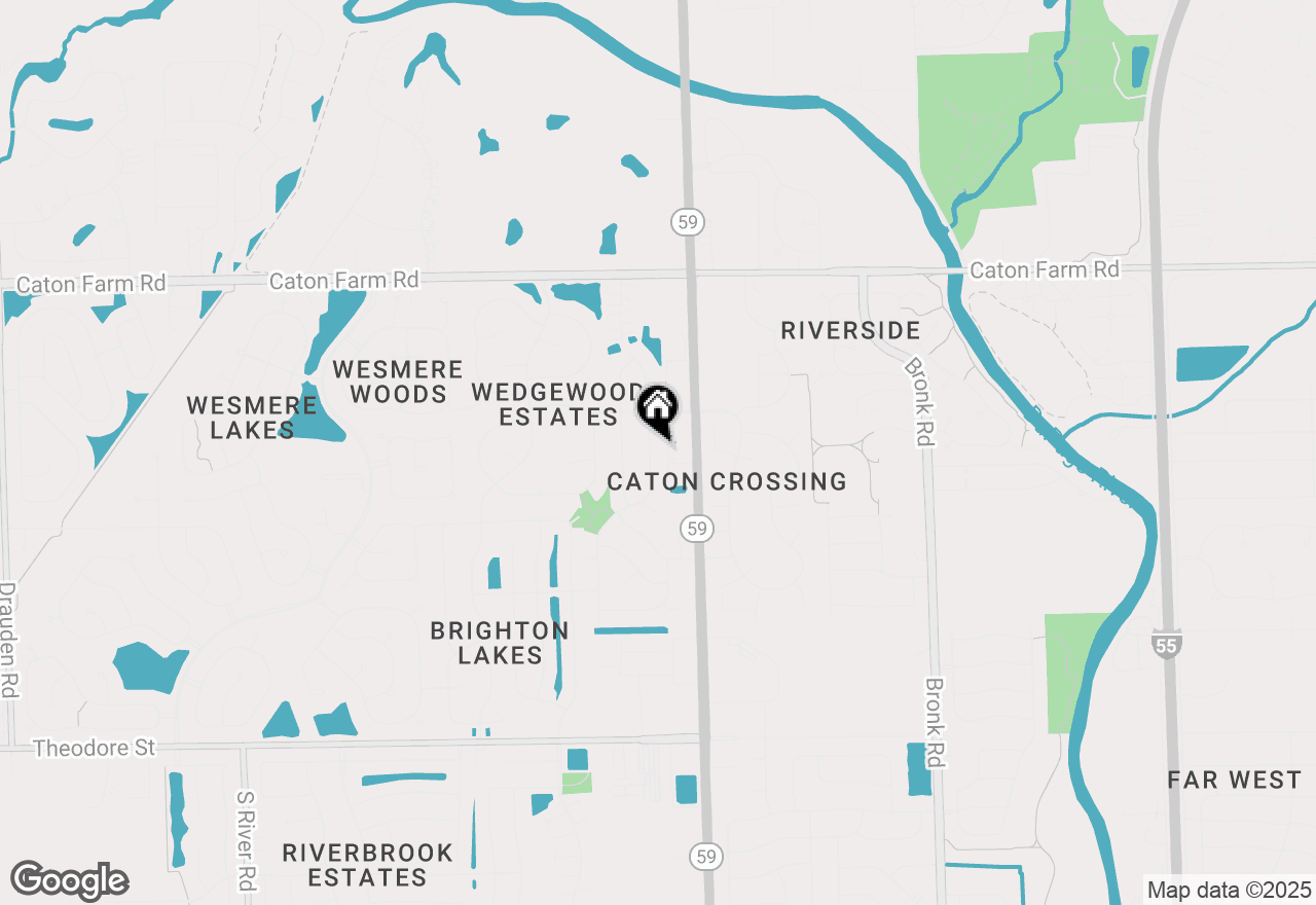 Map of 2018 Olde Mill Road, Plainfield, IL 60586