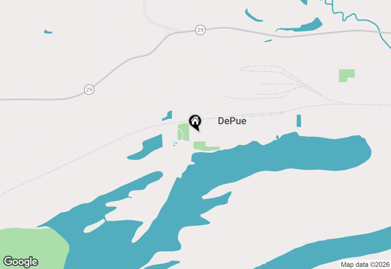 Map of 207 Poplar Street, Depue, IL 61322