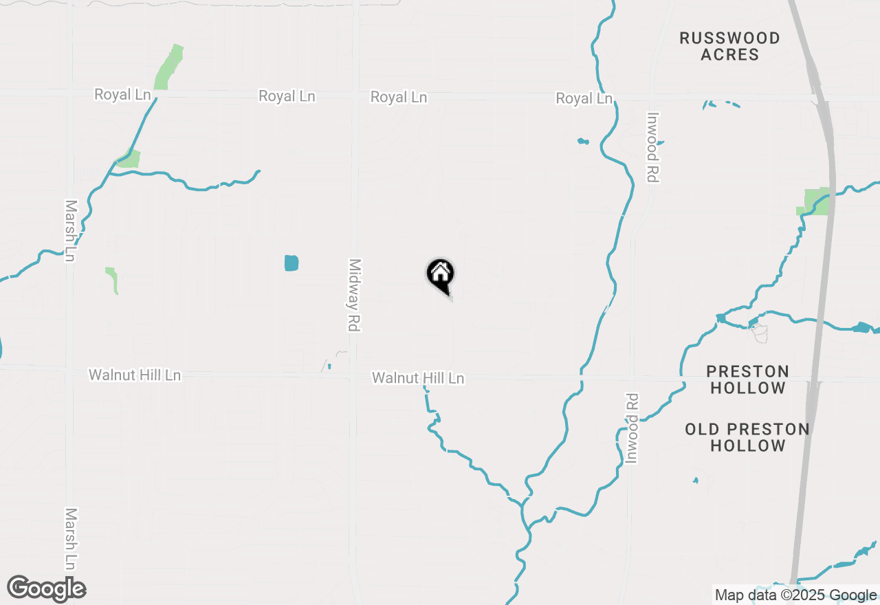 Map of 4518 Ridge Road, Dallas, TX 75229
