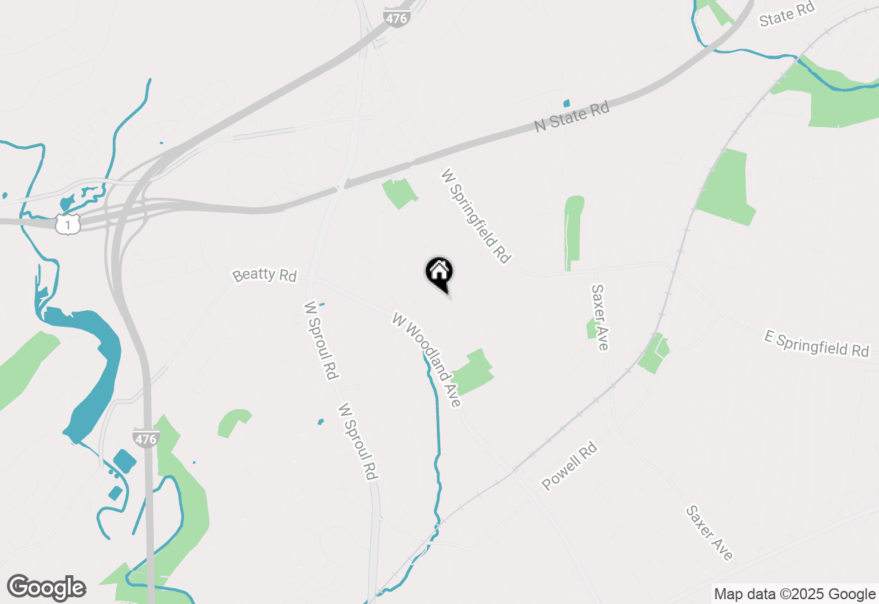 Map of 483 Kerr Lane, Springfield, PA 19064