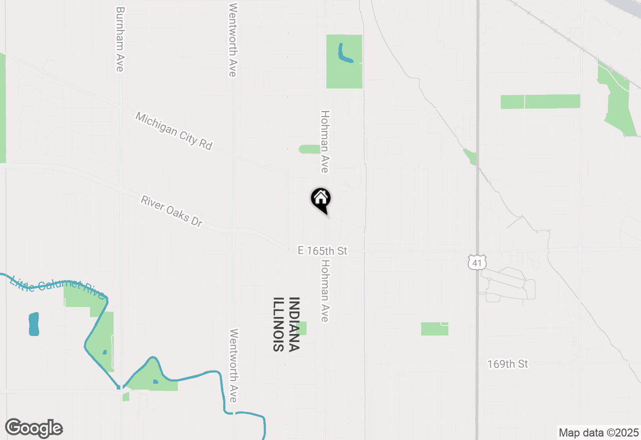 Map of 6352 Hohman Avenue, Hammond, IN 46324