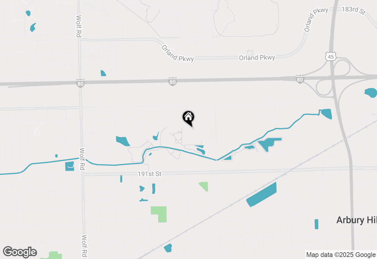 Map of 18809 Camden Court, Mokena, IL 60448