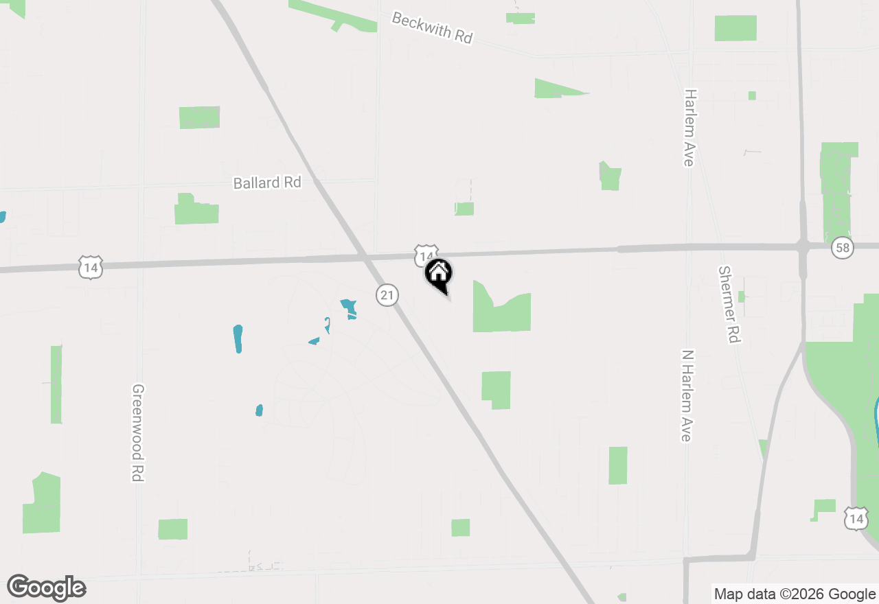 Map of 8653 N Merrill Street, Niles, IL 60714