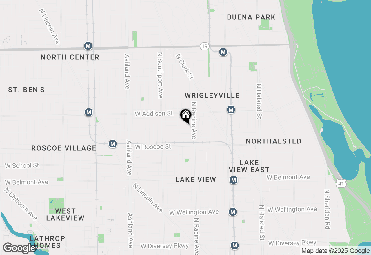 Map of 1230 W Cornelia Avenue, Chicago, IL 60657