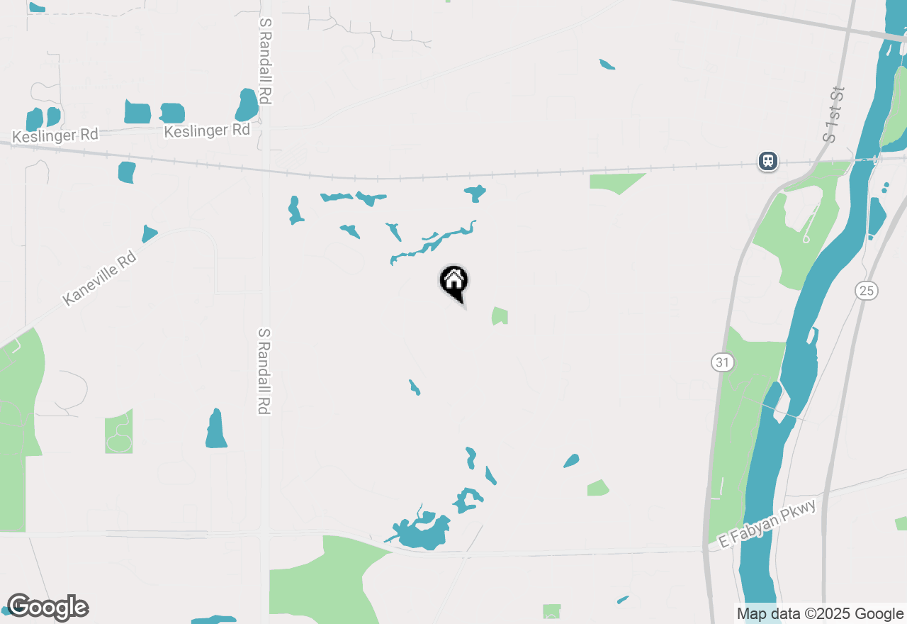 Map of 917 Pebble Beach Court, Geneva, IL 60134