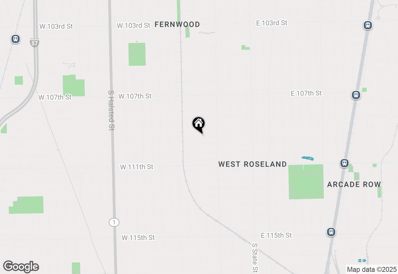 Map of 10920 S Princeton Avenue, Chicago, IL 60628