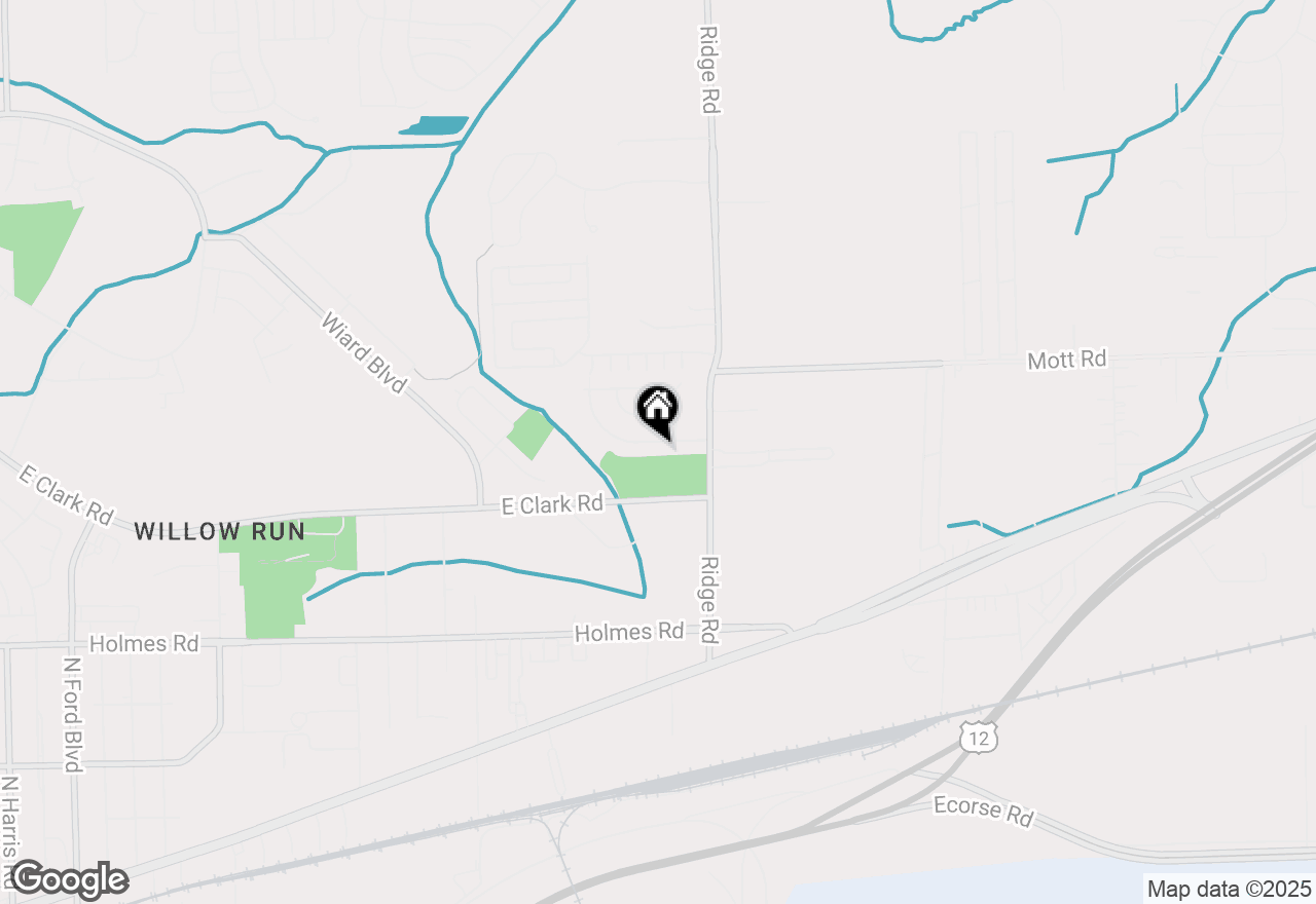 Map of 2838 Appleridge Street, Ypsilanti, MI 48198